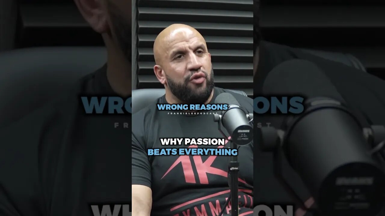 This is why passion beats everything..