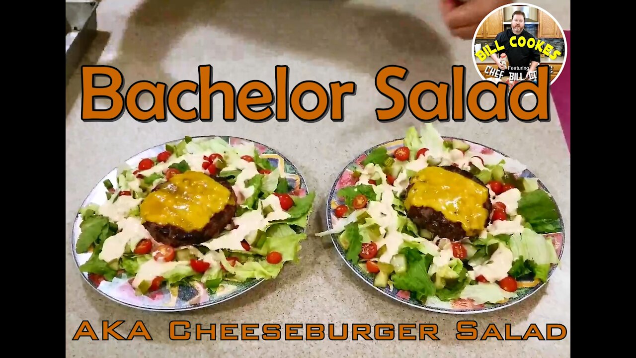 Bachelor Salad | AKA Cheeseburger Salad