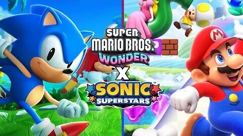 both mario wonder and sonic superstars leaked