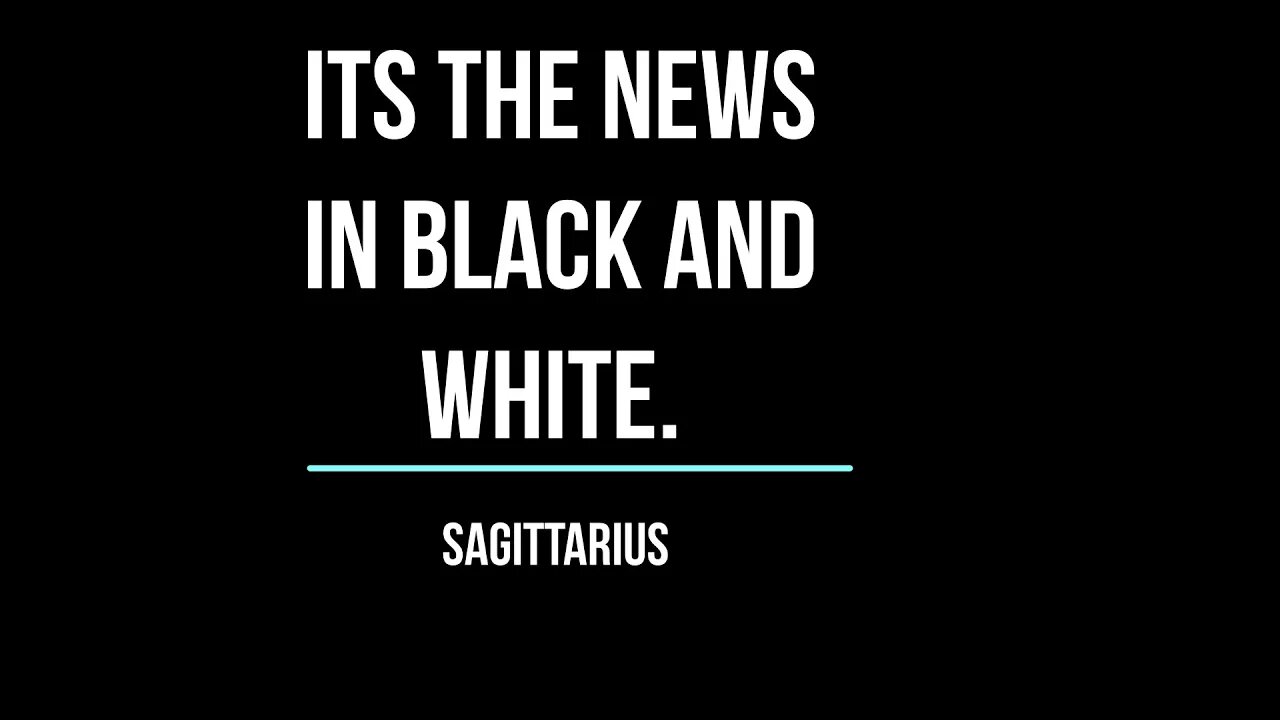 ITS THE NEWS IN BLACK AND WHITE WHAT HAS HAPPEND TO YOU
