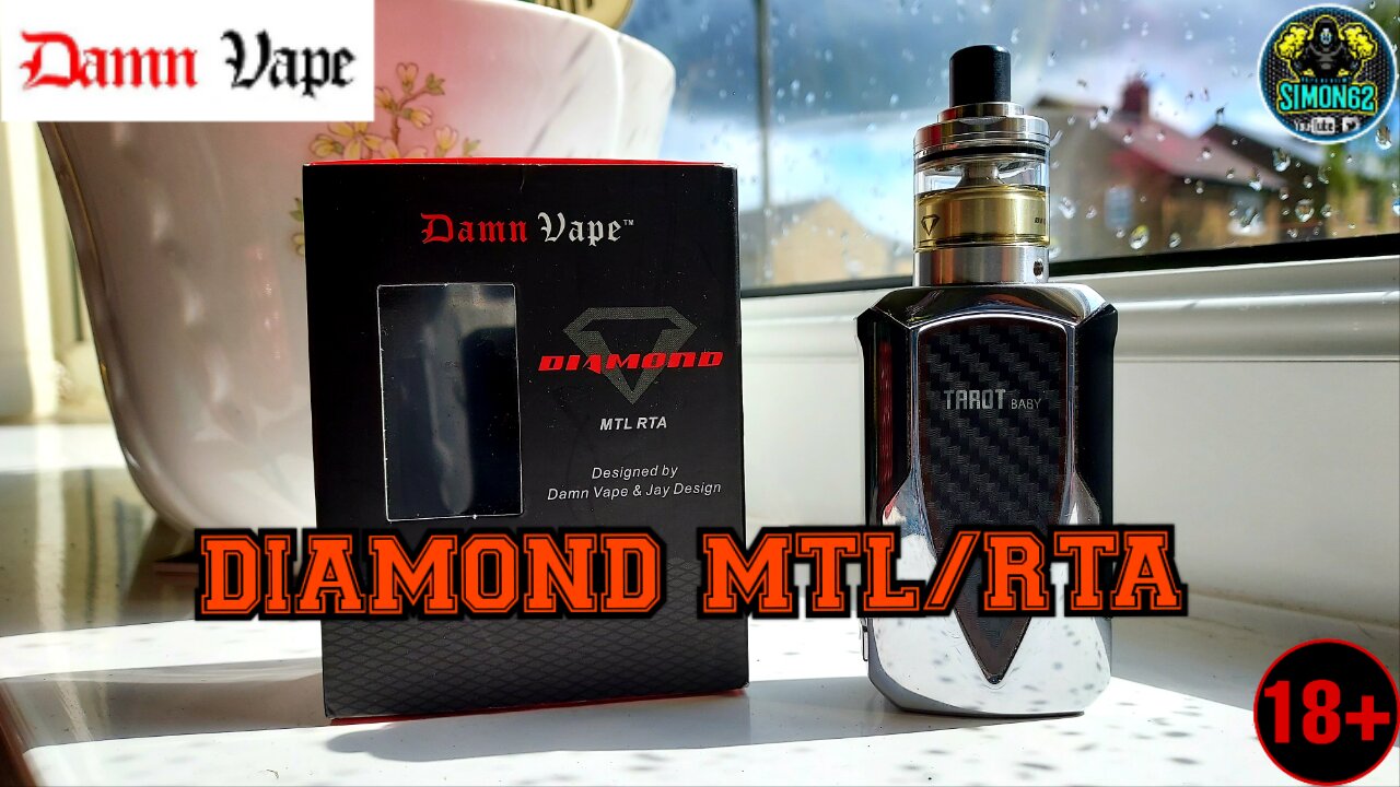 DAMN VAPE DIAMOND MTL/RTA RETRO REVIEW #damnvape#mtlrta#retroreview 🔞