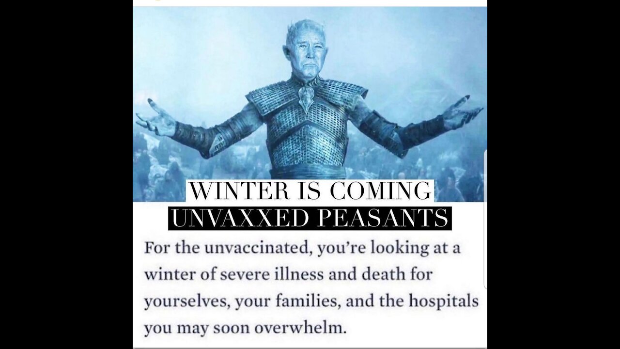 Biden Wish the UnVaxxed Merry "Death-mas"