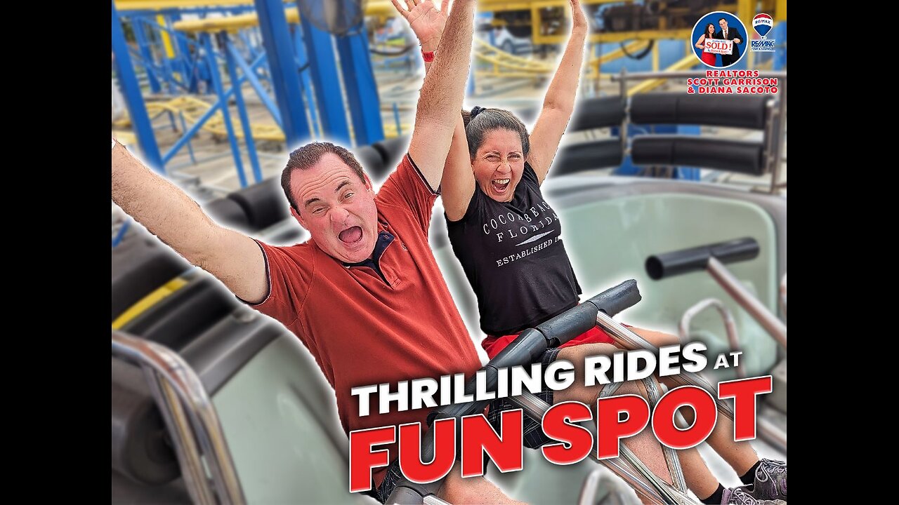 Realtors Scott Garrison and Diana Sacoto's Fun Day at Fun Spot Kissimmee