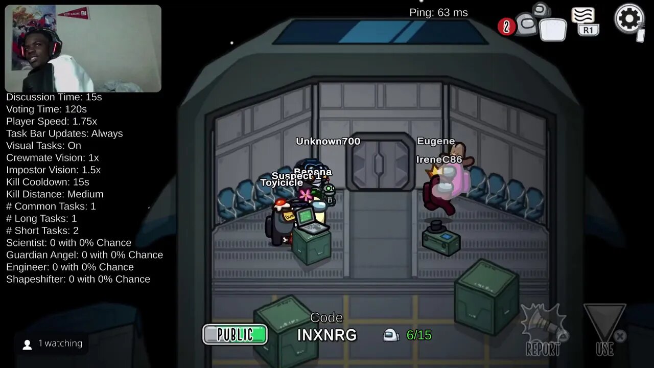 Among us livestream 700