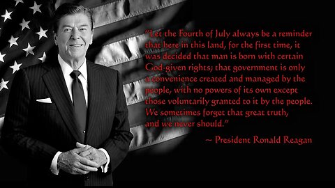 President Reagan's Independence Day Speech July 4, 1986