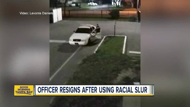 Video shows St. Pete officer using racial slur