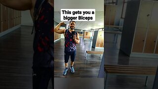 This gets you a bigger Biceps #shorts