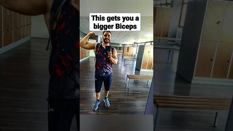 This gets you a bigger Biceps #shorts