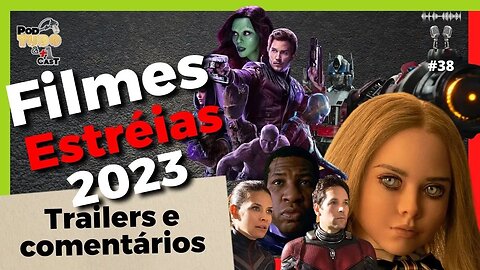 Filmes e Trailers - React das Estréias 2023 - Negão & Co-host Marcos Vañó @podtudoemaisumcast #38