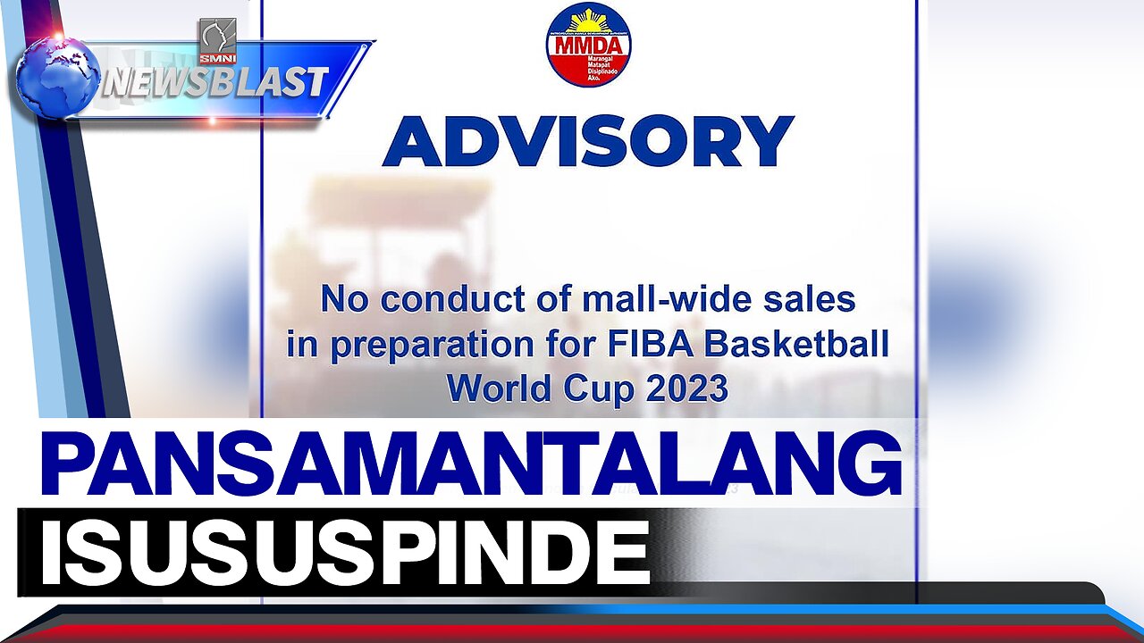 Roadworks at mall-wide sales sa ilang lugar sa Metro Manila, pansamantalang isususpinde