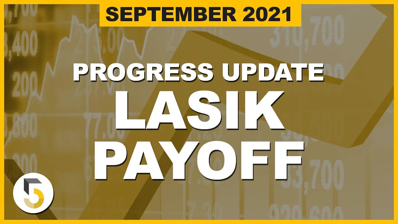 September 2021 Lifestyle Trading Update - Trading Options to Make My LASIK Monthly Payments