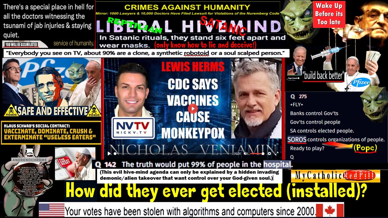 Lewis Herms Exposes CDC Says Vaccines Cause Monkeypox with Nicholas Veniamin