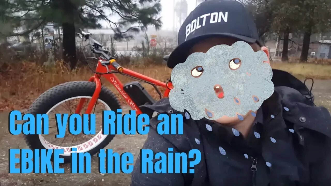 Can you ride an Ebike in the Rain? Wet weather tricks and one thing to NEVER do!