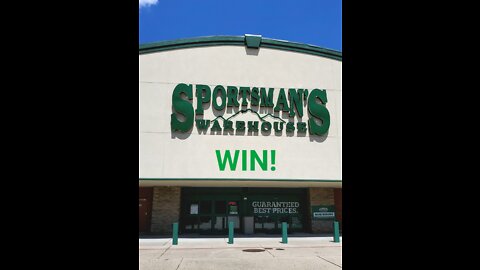 Sportsman's Warehouse Win!