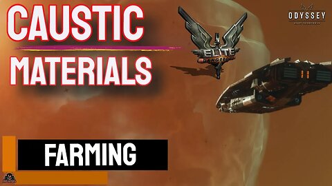 Caustic Shard and Caustic Mechanisms Farming // Elite Dangerous