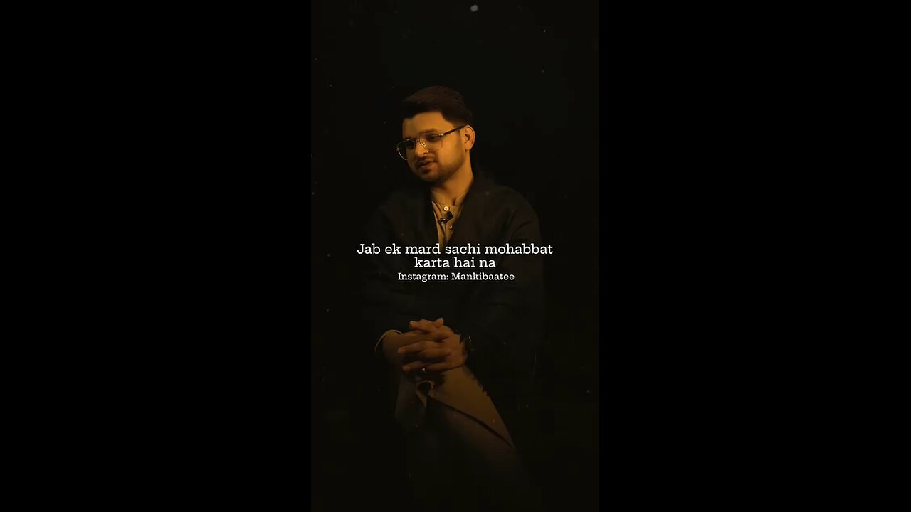 jab ek marda sacchi mohbbat karta