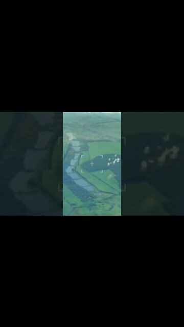 🇬🇧BM 21 strikes positions of Forces of Ukraine in the forest on the border of the DPR and Kharkiv