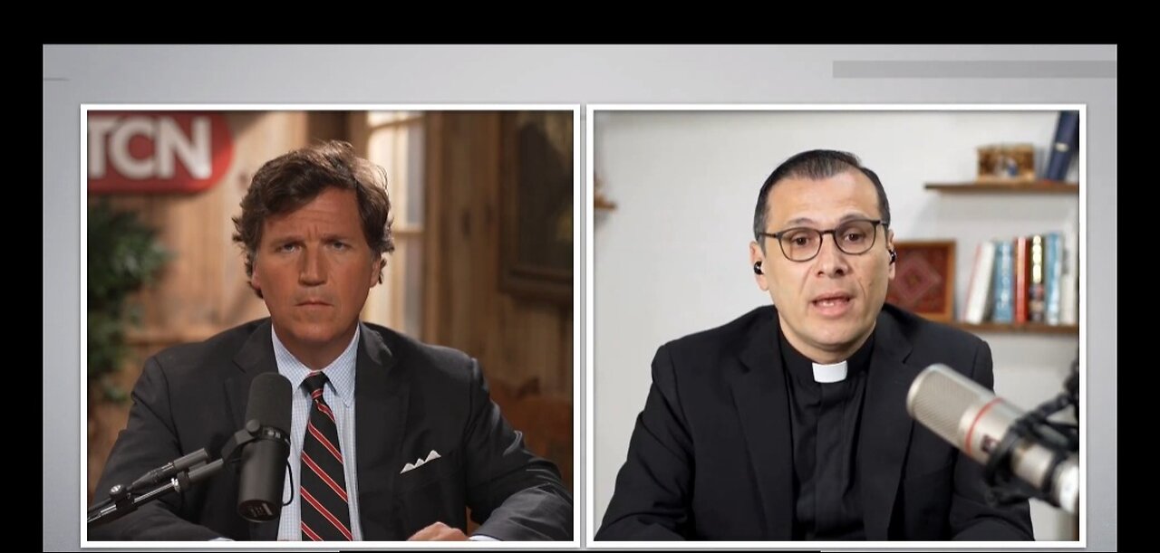 Tucker Carlson Interviews Rev. Munther Isaac & Blasts Christians Supporting Israel’s Gaza Strikes