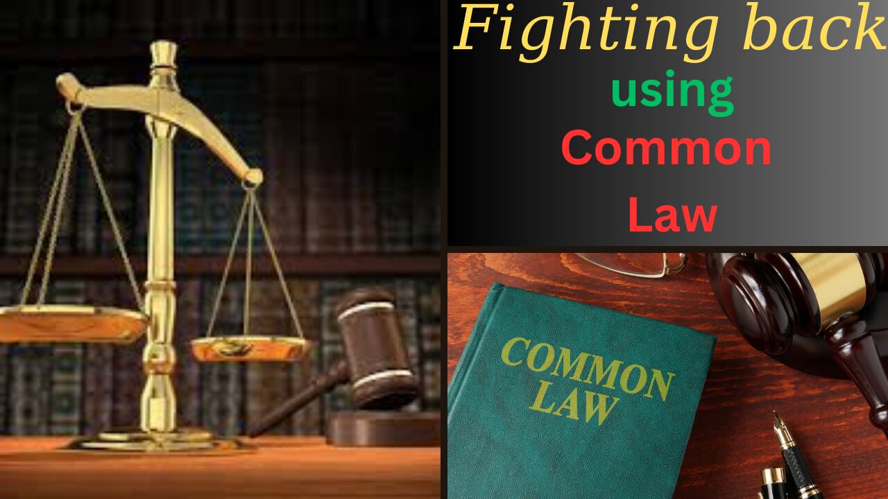 Using common law to fight back.