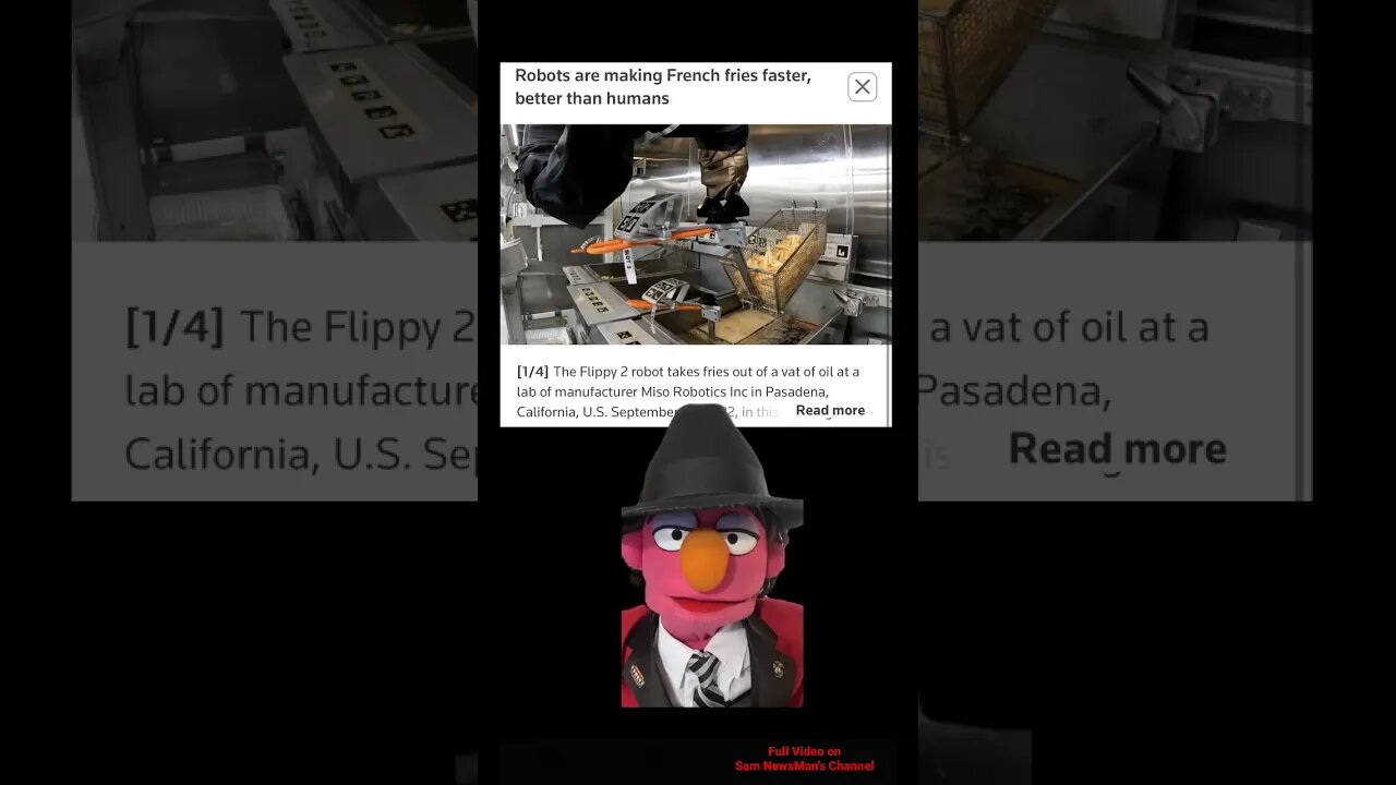 Sam NewsMan - 4/3/23 #News 📰 #politics #jobs #ai #health #college #media #puppet #comedy #satire