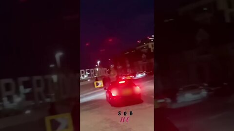 STREET RACING WITH NEAR MISS
