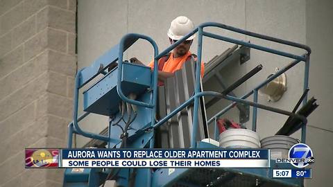 Aurora wants to replace older apartment complex