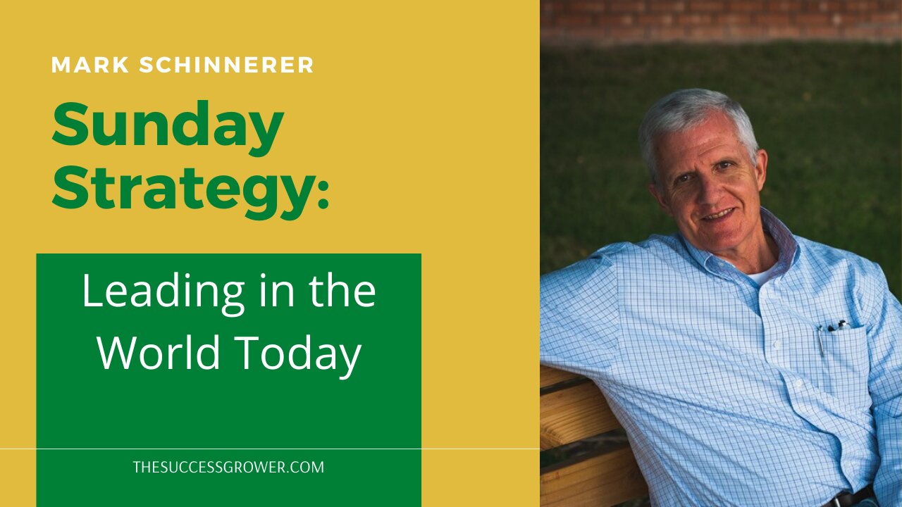 Leading In Today's World