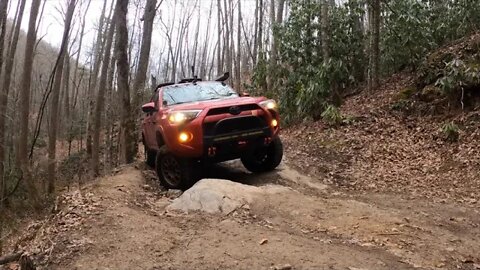 Hurricane ~ Creek ~ Trail, ~ Shelton ~ Laurel, ~ and Bear Wallow Gap with the 4 Runner and NoBo 10