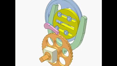 2901 Mechanism for converting two way to one way rotation 3