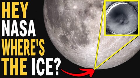 The Moon's Permanently Shadowed Craters Are EMPTY! Now What NASA?