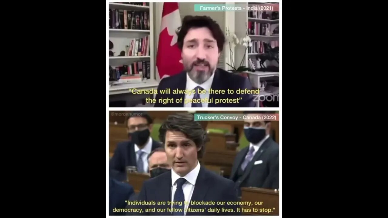 Trudeau's Hypocrisy