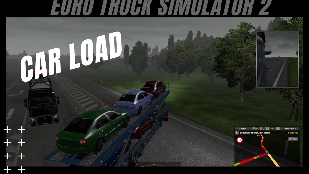 🚚[2021] EURO TRUCK SIMULATOR 2 CAR LOAD (# 04)