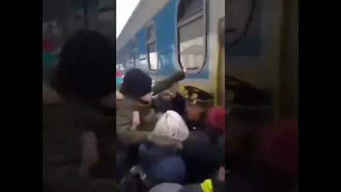 #WW3 #WAR #RUSSIA #UKRAINE #Zaporozhye Ukraine Train Station People are trying to leave the city