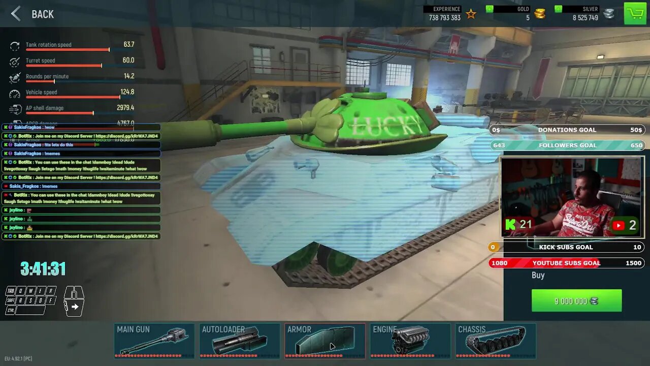 Tank Force Live Gaming 20-5-23 {No Apcr} Follow and support everyone !