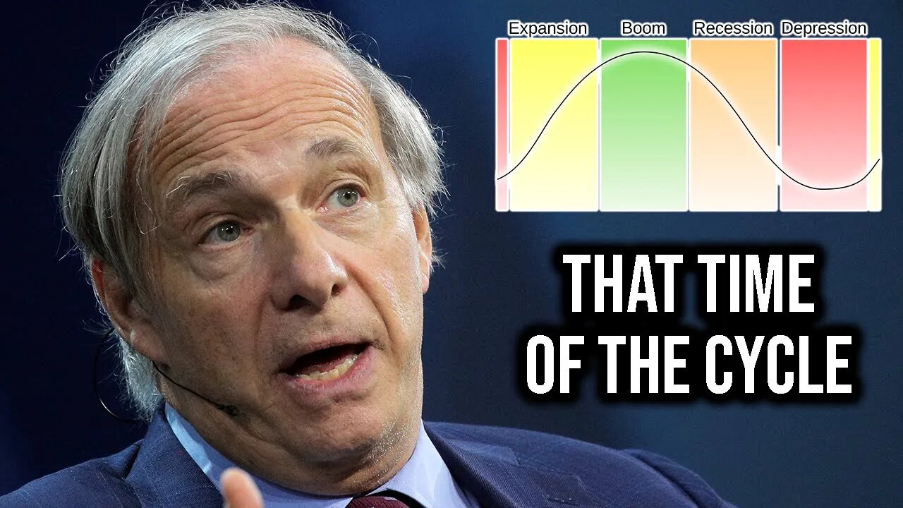 Dalio Talks Stagflation, Market Crash, Cash & Debt