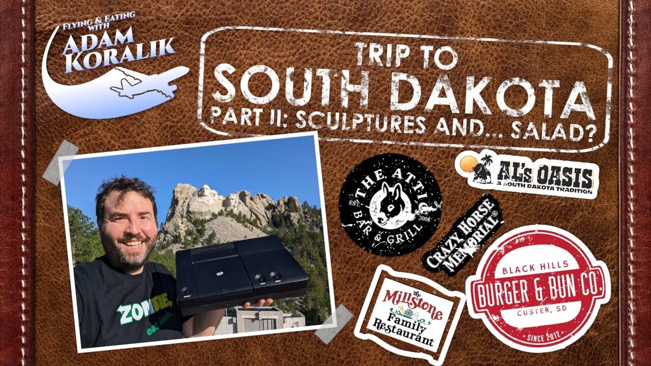 Mt Rushmore, Chief Crazy Horse, Bison Burgers & ...Salad - Adam Koralik