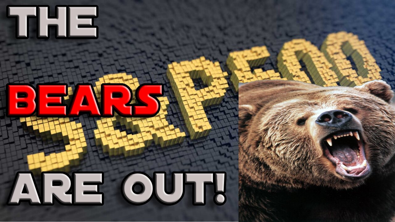 The BEARS are Out! BIGGEST LOSERS for 5-15-2022
