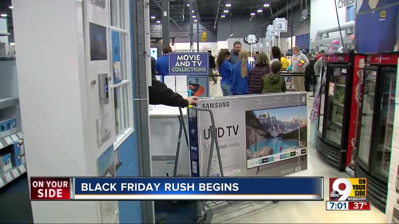 Less chaos as stores open for Black Friday sales