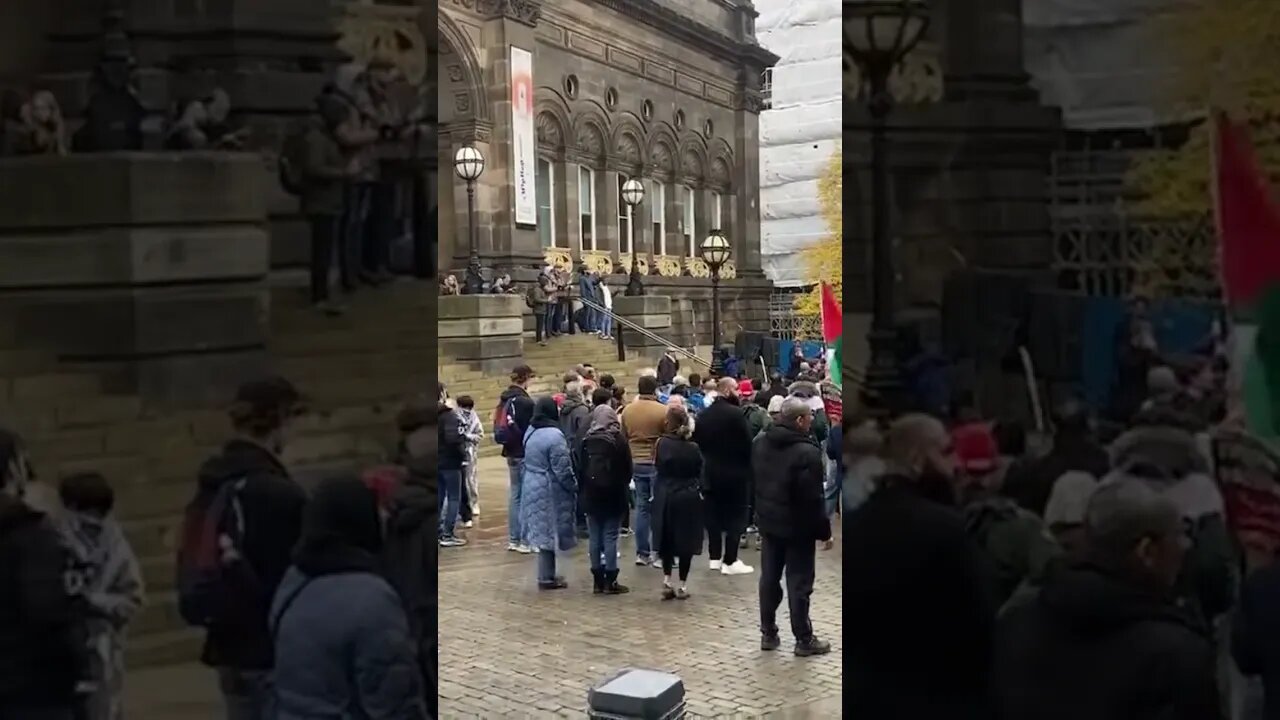 Leeds Palestine protest (Oct 28th 2023) #leeds #leedsnews