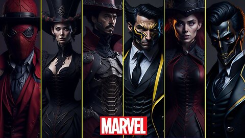 What If Marvel Heroes Were In Victorian Era (1831-1901)