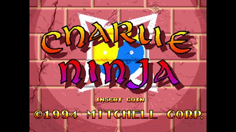 Charlie Ninja Arcade Game, Mitchell 1995, playthrough