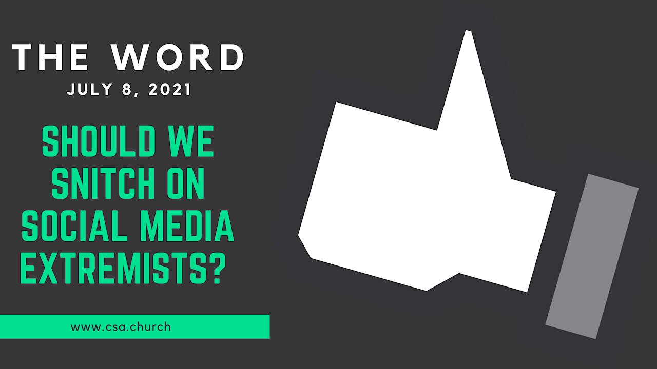 The Word: July 8, 2021
