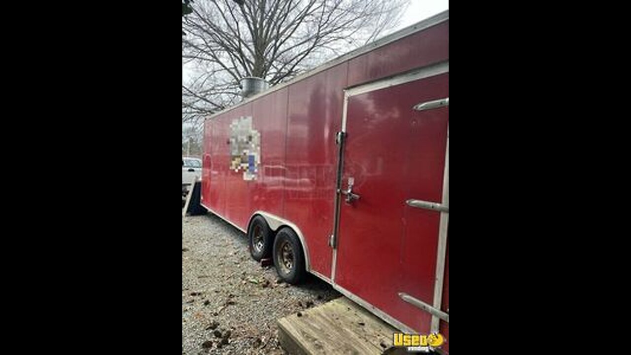 Loaded 2014 Barbecue Food Concession Trailer with Porch and Bathroom for Sale in Tennessee