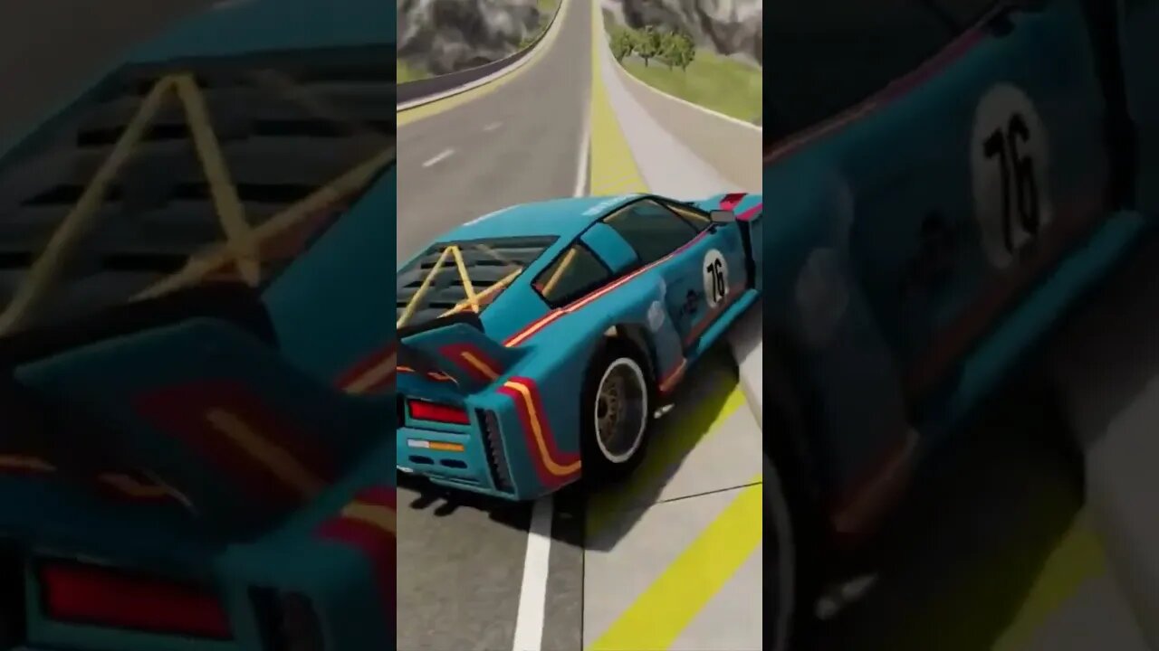 Cars trying to jump on the ramp #9