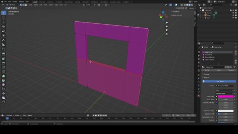 Making a Wallkit for Unreal Engine 5 in Blender