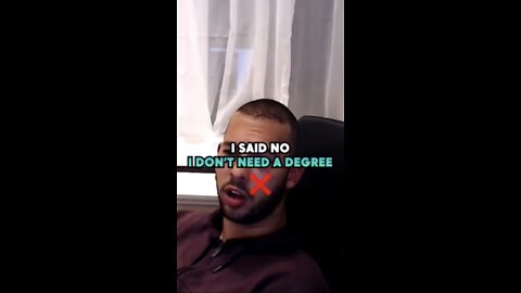 A DEGREE MEANS NOTHING