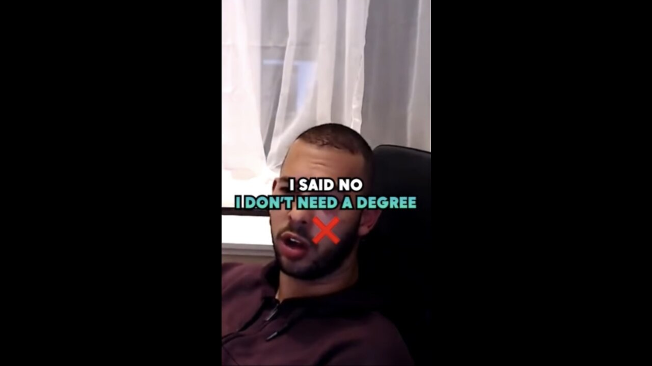 A DEGREE MEANS NOTHING