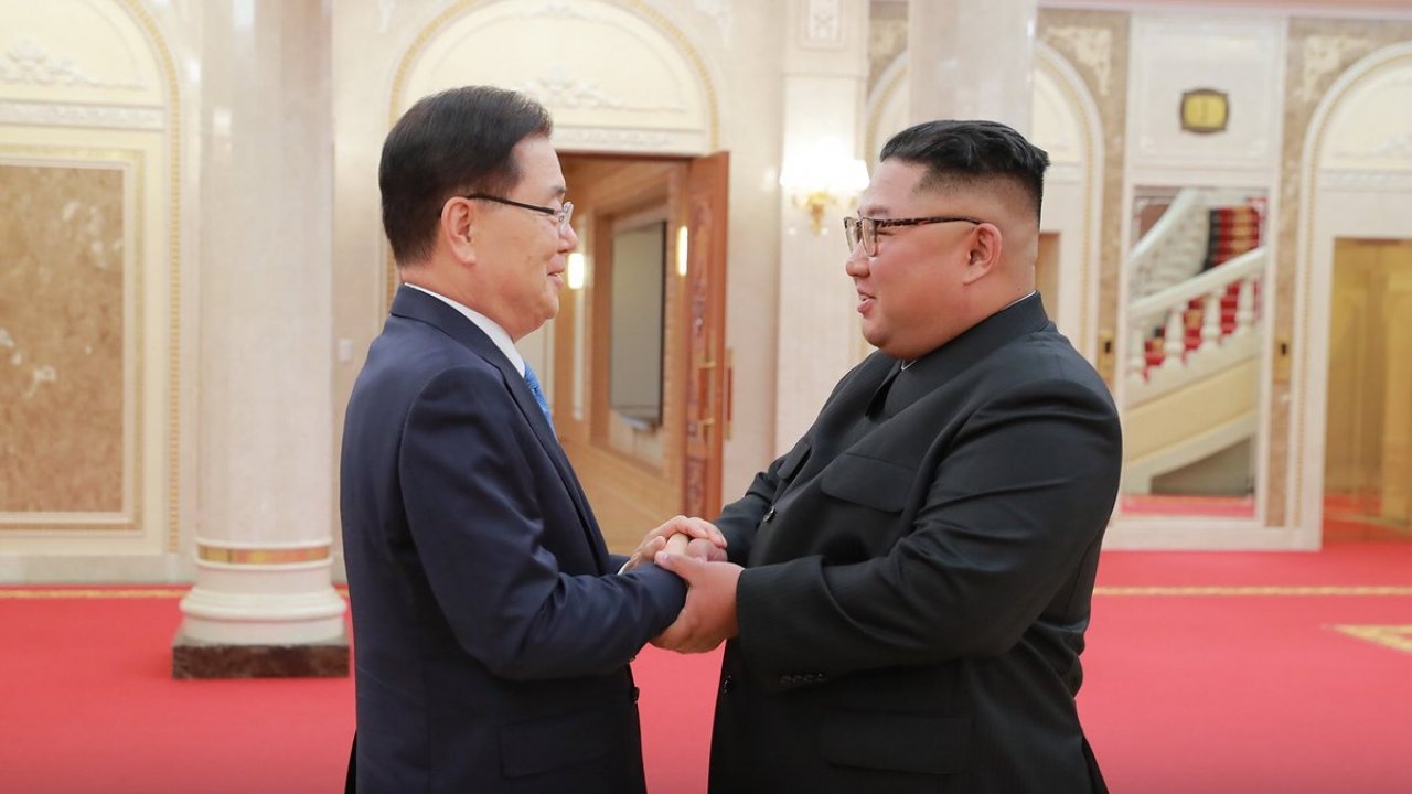 South Korean Delegation Meets With Kim Jong-Un