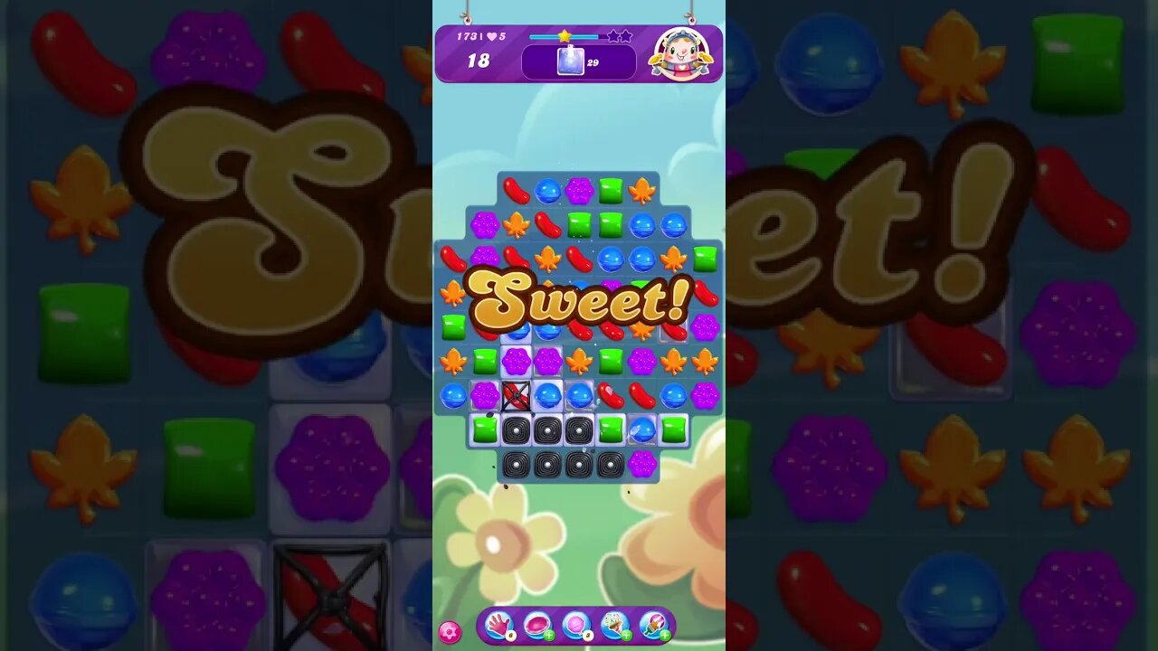 CANDY CRUSH SAGA FASE #173 - 3 ESTRELAS
