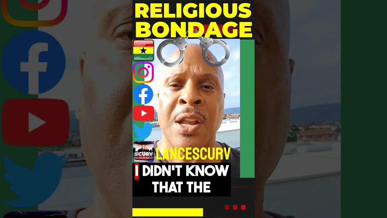 RELIGIOUS BONDAGE | LANCESCURV.com